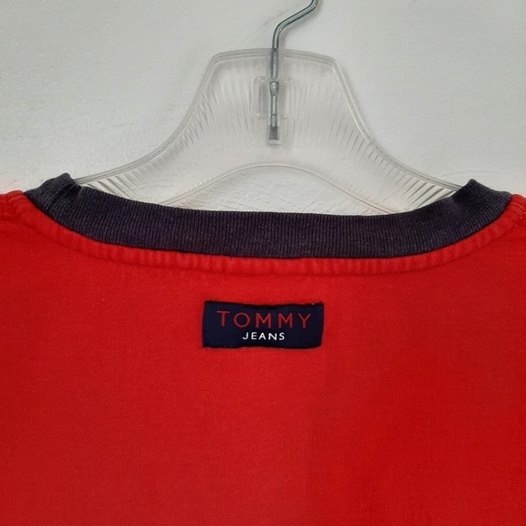 Vintage Tommy Jeans Graphic Sweatshirt Logo XXL - Picture 4 of 5
